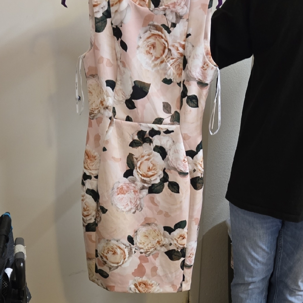 Calvin Klein Floral Sleeveless Dress